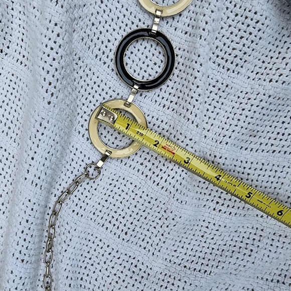 Vintage Modernist Circle BELT M - Picture 10 of 13